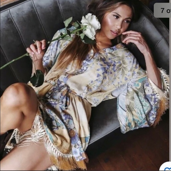 Spell Willow Tassel Dress with Tie - Picture 2 of 16